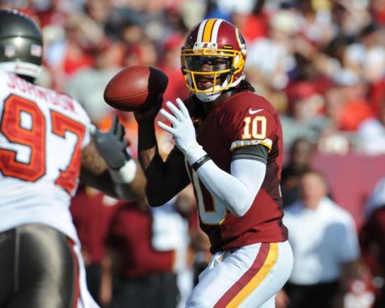 RGIII has completed nearly 70% of his passes in his rookie season.