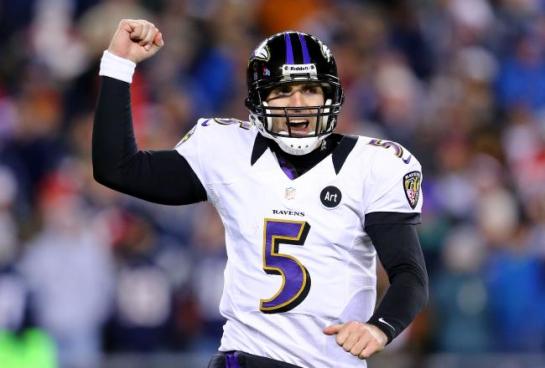 Joe Flacco has come of age in the 2012 playoffs.