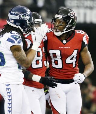 The banter and hard hitting between Seattle and Atlanta could spawn a bitter playoff rivalry.