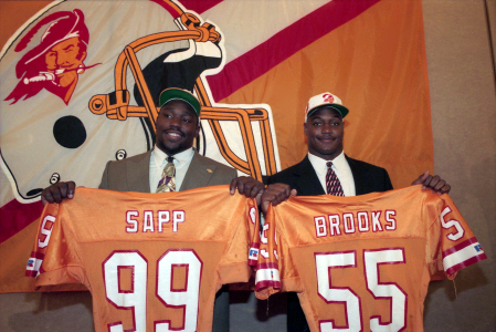 Twin draft pics in 1995 turned the fortune of the Tampa Bay Buccaneers.
