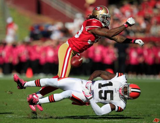 The San Francisco 49ers lost an enforcer with Goldson's departure.
