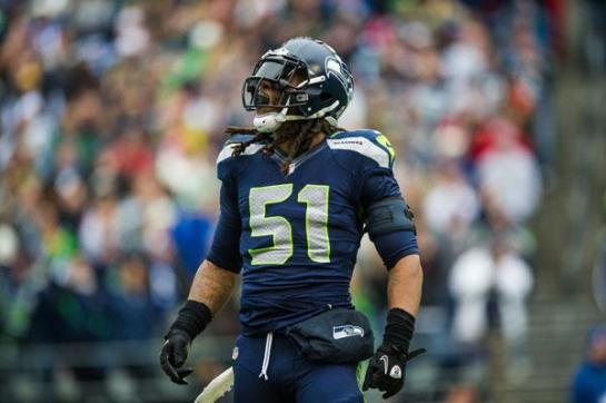 Bruce Irvin tallied 8 sacks in spot duty rushing the passer.