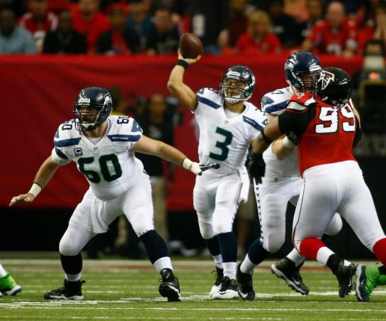 Center Max Unger was an All Pro and protected Russell Wilson like The Hope Diamond.