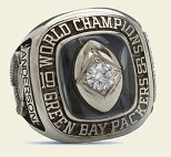 Green Bay Packers 1965 NFL Championship Ring
