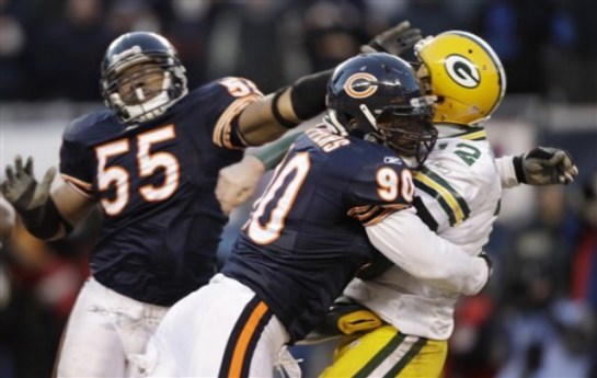 Julius Peppers will have to get after opposing passers to cover up a youthful linebacker set.