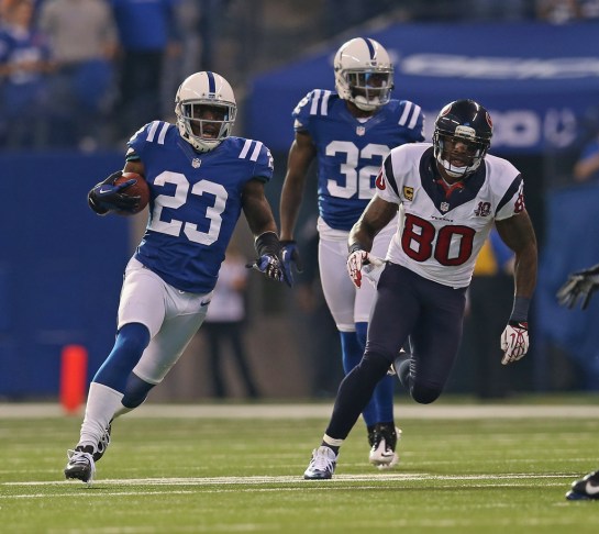 Vontae Davis is a member of a secondary in transition.