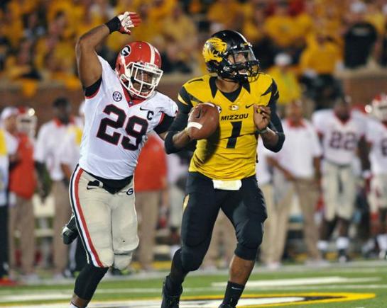 Steeler coaches will teach him a little more body lean coming off the corner.