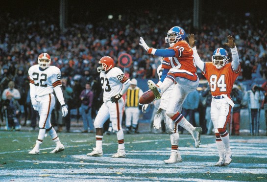 Denver Broncos Mark Jackson, 1987 AFC Championship