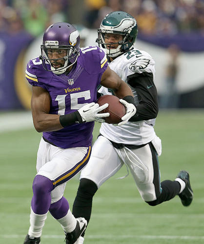 Greg Jennings and the Vikings stunned the Eagles.
