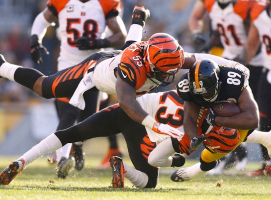 The National Football League's #3 defensefeatures Vontaze Burfict. Who is seriously considered for TBT Defensive Player of the Year.