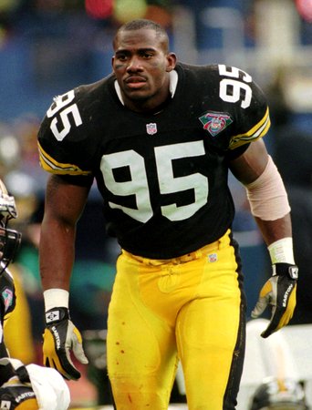The most intimidating Steeler of them all.... Greg Lloyd