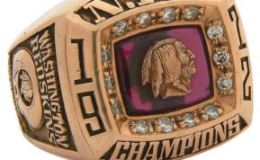 SUPER BOWL VII RUNNER UP 1972 WASHINGTON&nbsp;REDSKINS