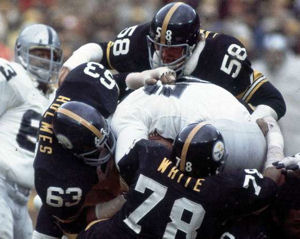 No one could run on the '76 Steelers