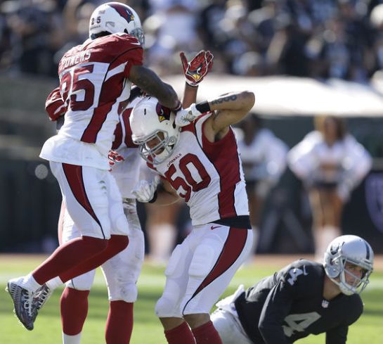 Larry Foote and the defense has been clutch all year.