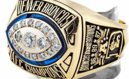 SUPER BOWL XXIV RUNNER UP 1989 DENVER&nbsp;BRONCOS