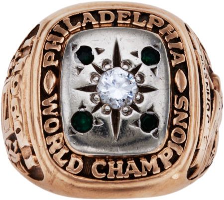The 1960 NFL Championship Ring.